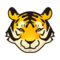 Tiger Face emoji on Emojidex